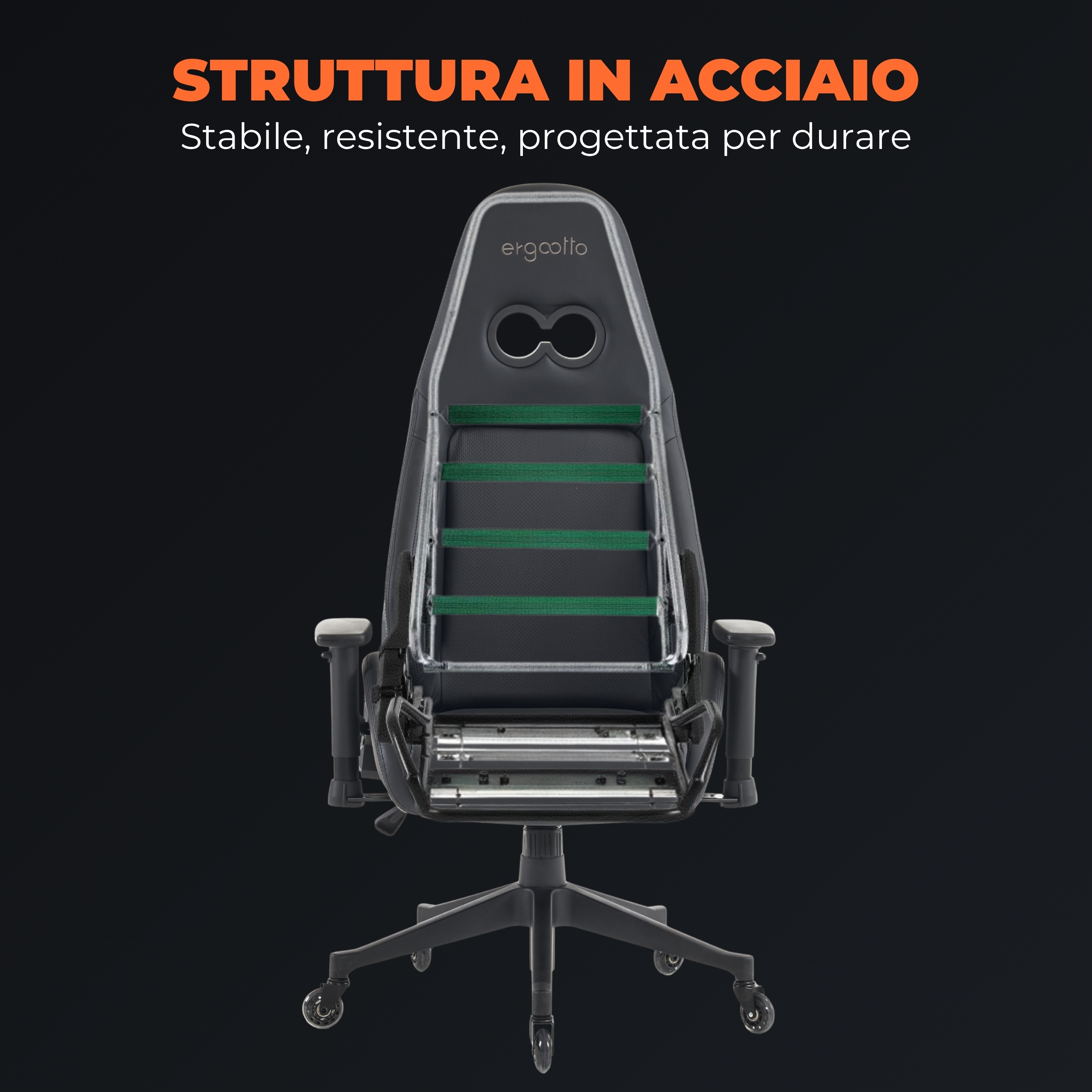 "Gaming Platform" Sedia Gaming Ergonomica - immagine 7